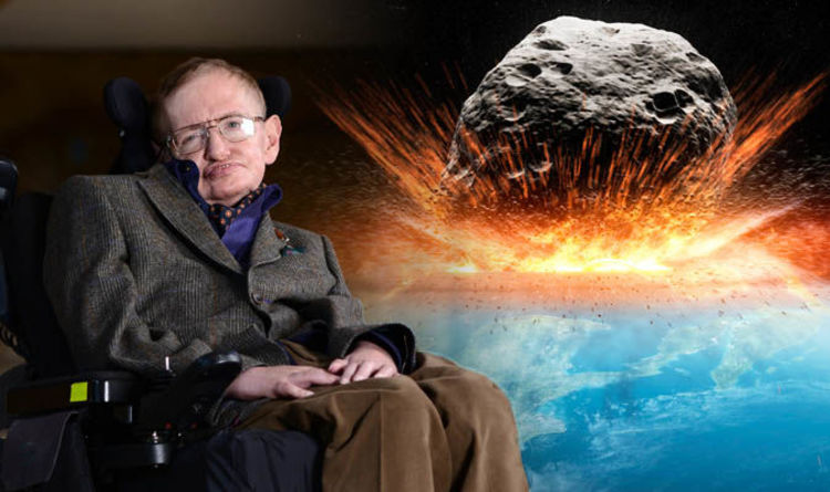 In the last book, Stephen Hawking said - It is possible that the destruction of the Earth