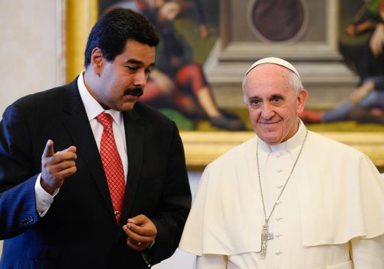 Venezuelan political crisis: President Nicolas Maduro seeks help from Pope