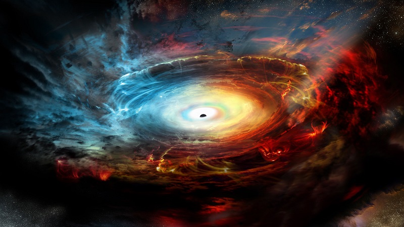 Scientists want to show for the first time a picture of a black hole