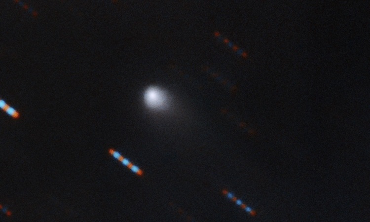 Here is the first image of the new interstellar comet