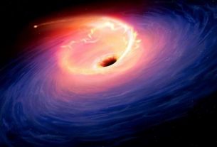 A black hole projected a huge bubble of hot gas up to thousands of light years